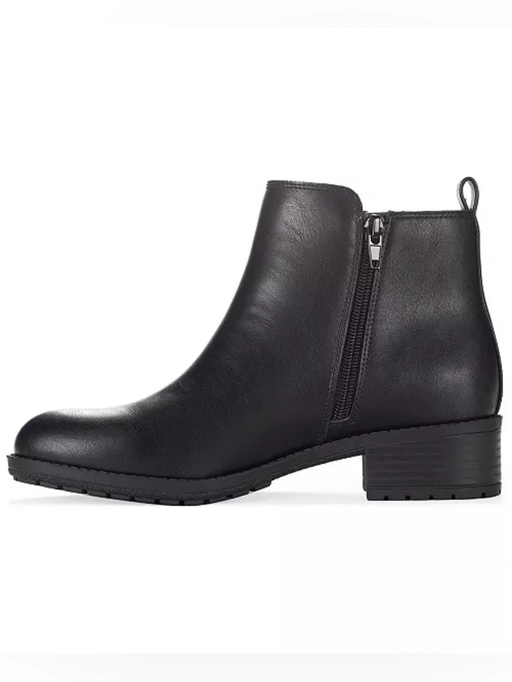 ♥️♥️ Style & Co. Women's Graciee Lug Booties Black Beauty